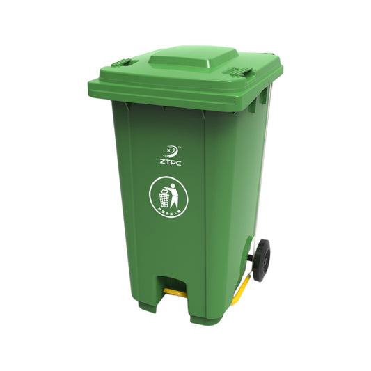 240L Green Dust Bin Supplier in Qatar – Recycling & Garbage Bin