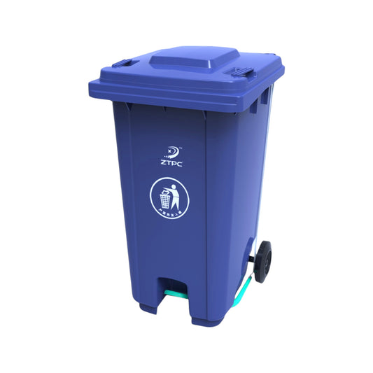 240L Blue Dust Bin Supplier in Qatar – Garbage & Recycling Bin