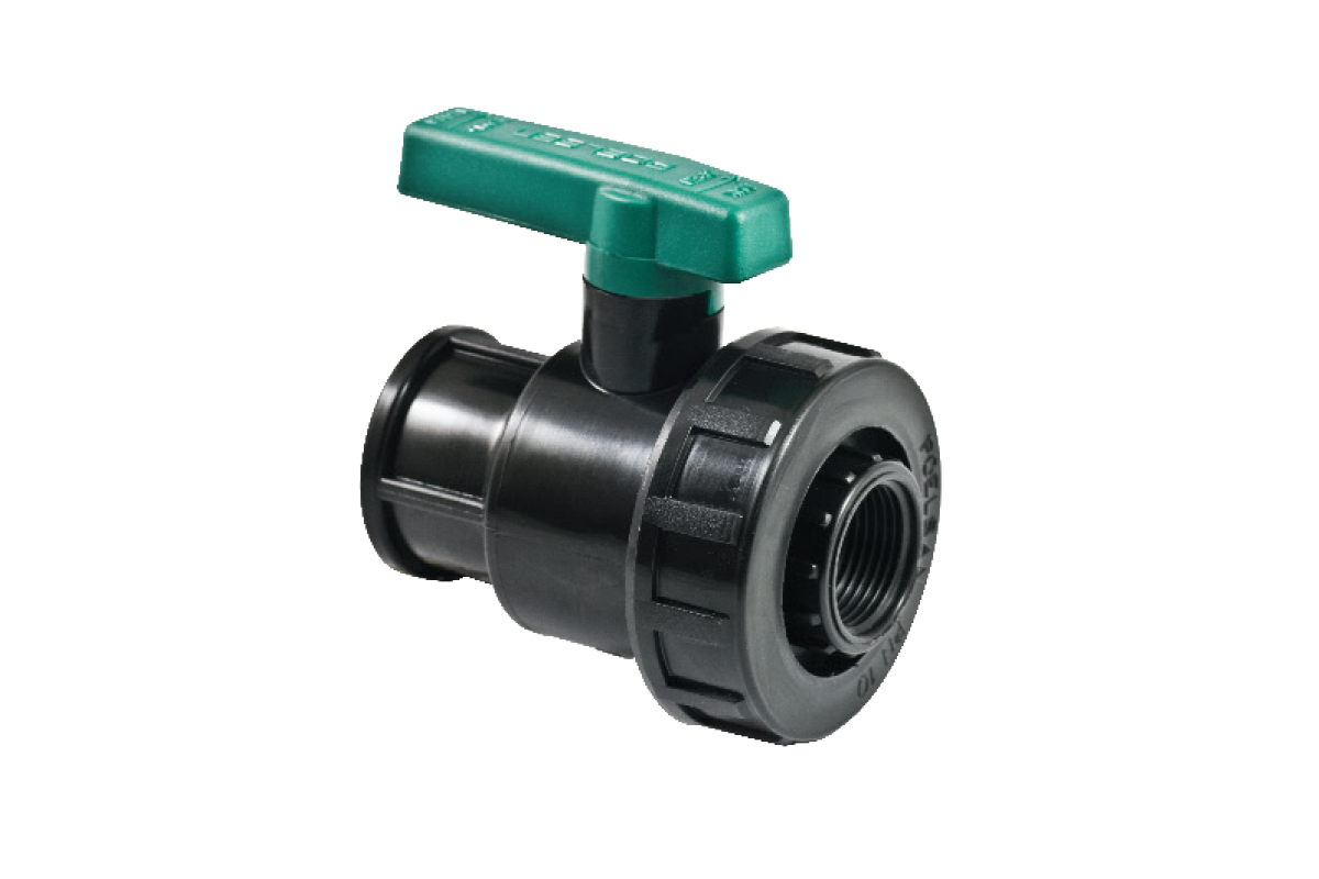 GREEN SERIES BALL VALVE FEMALE-FEMALE