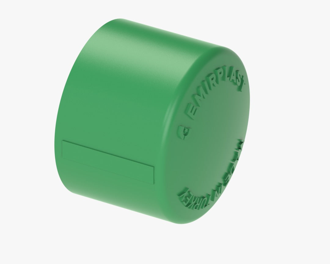 PPR end cap green pipe fitting Qatar – SSK Trading