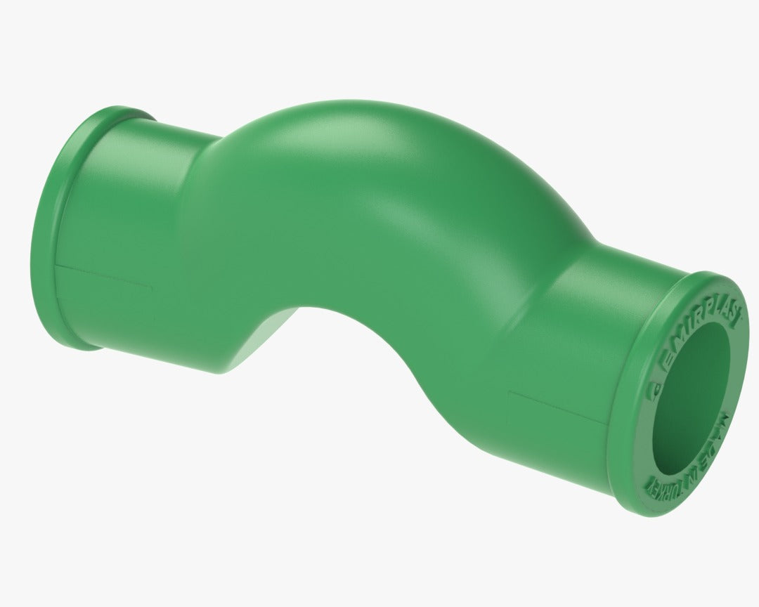PPR C crossover fitting green pipe Qatar – SSK Trading