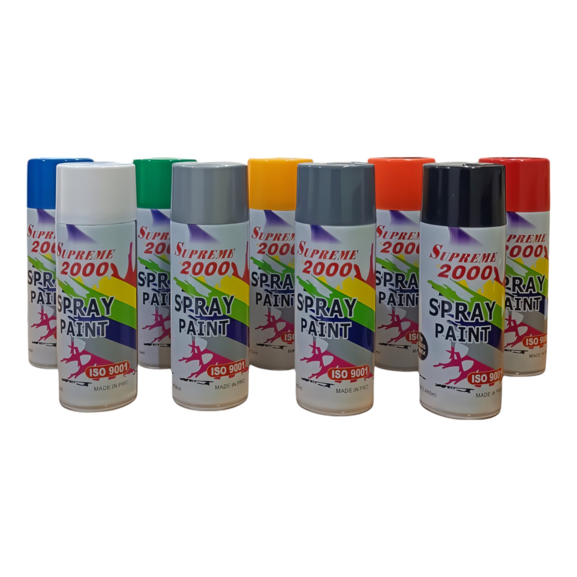 Supreme White Spray Paint can with smooth matte finish Qatar