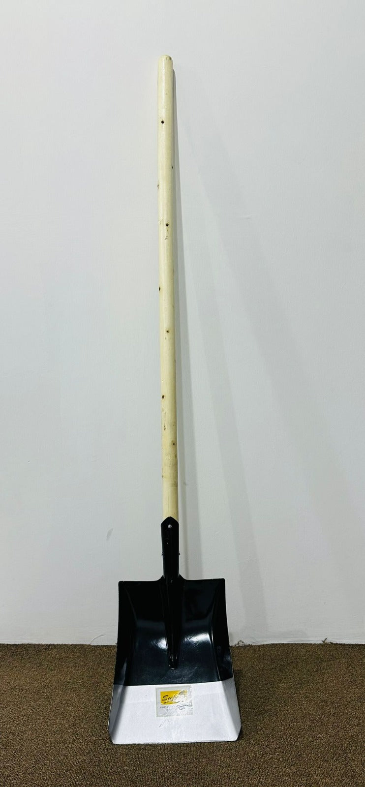 Steel float wooden handle