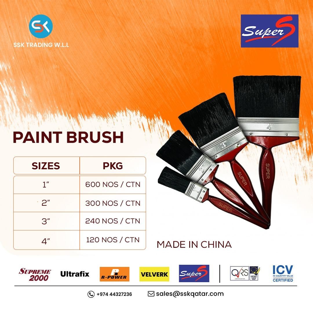 SuperS Paint Brush 4 Inches