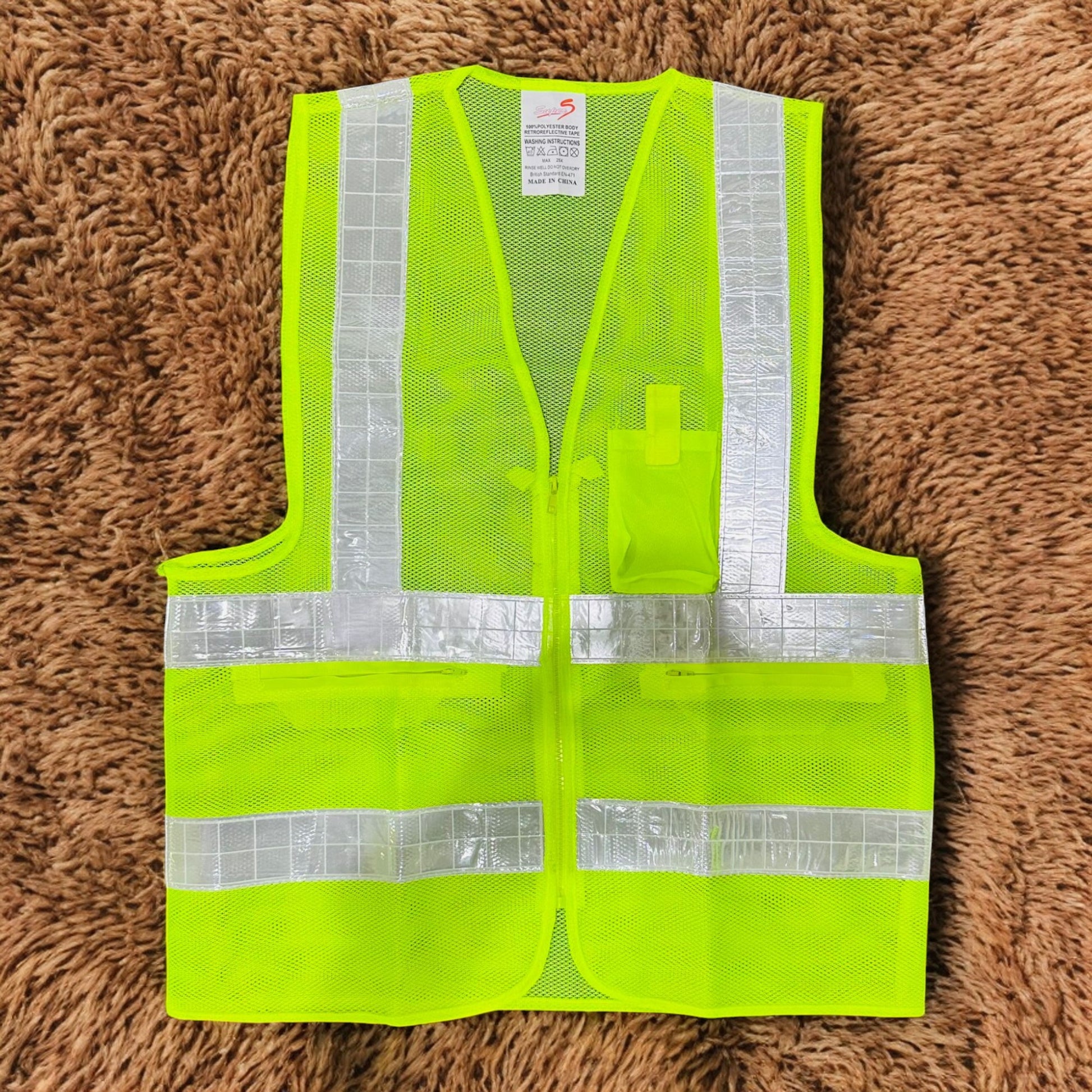 Safety Vest Net with Pocket supplier in Qatar
