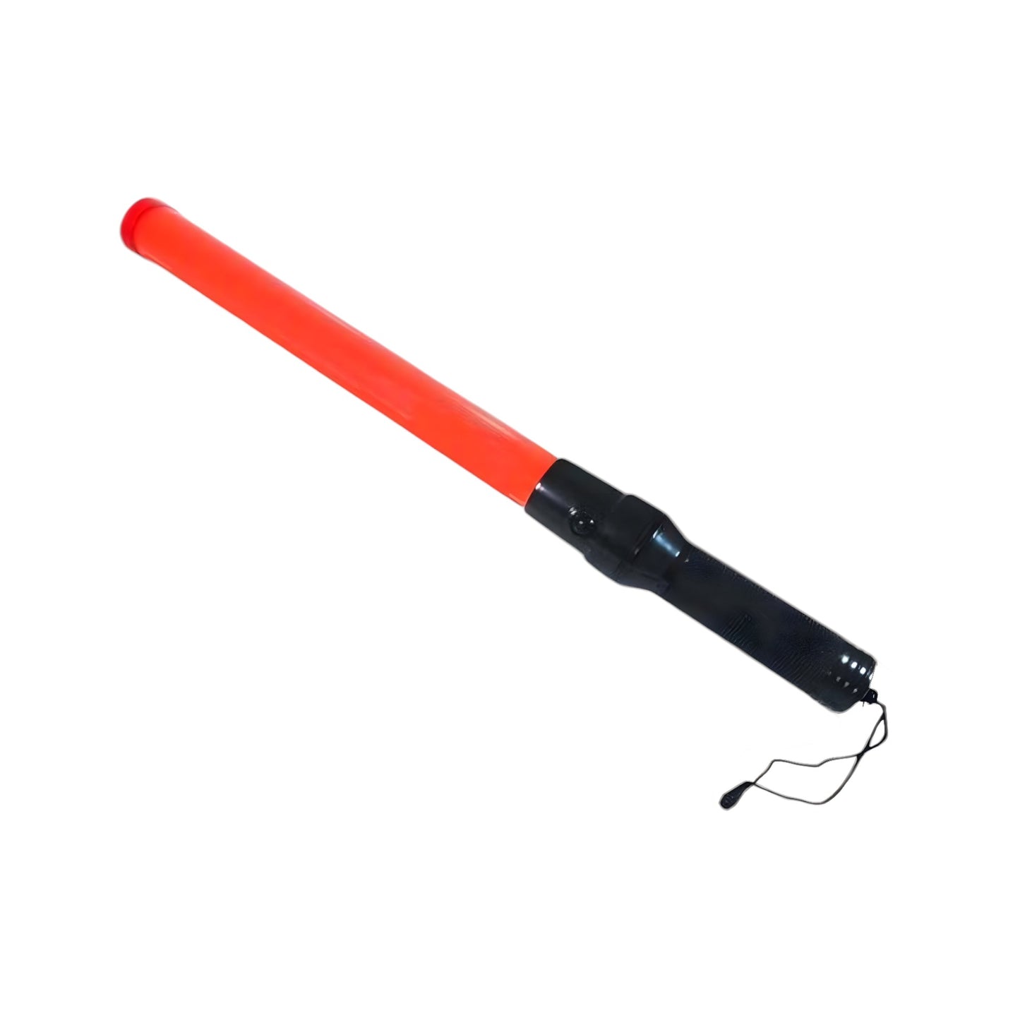 Traffic wand red baton for traffic control and parking guidance