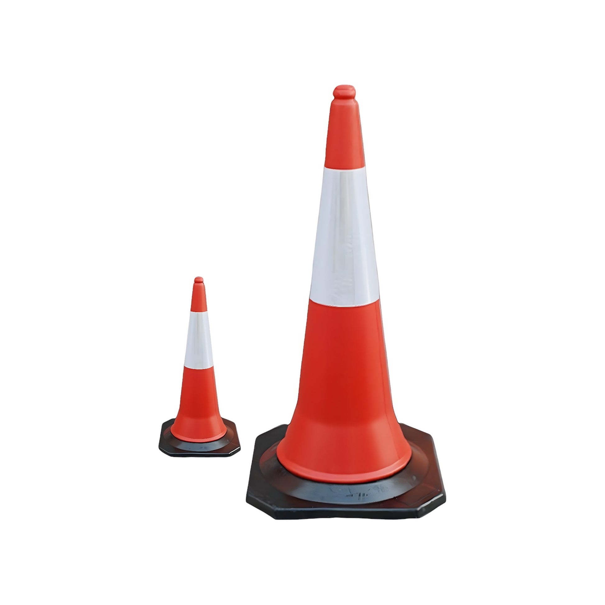 Stable 5kg traffic cone for industrial safety zones in Qatar
