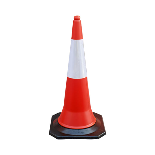 1 meter traffic cone 5kg for road safety in Qatar