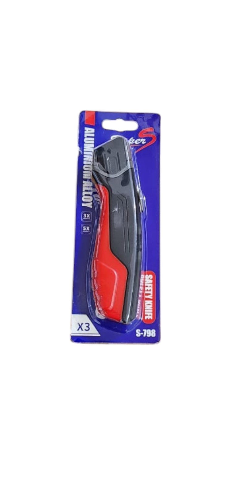 Super Utility Knife - Double Function Auto Lock Retractable