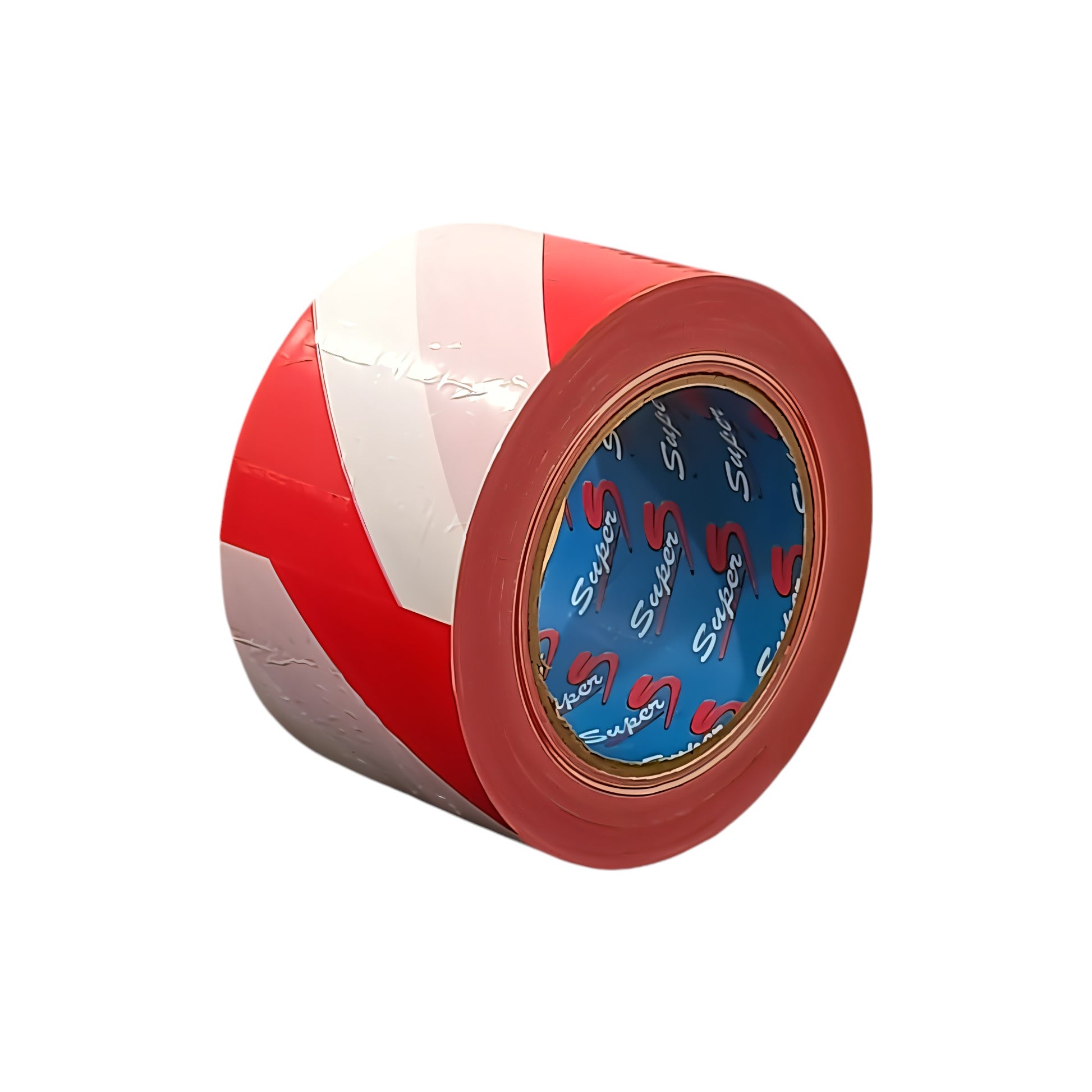 SuperS Warning Tape Qatar – red and white safety tape for construction site marking
