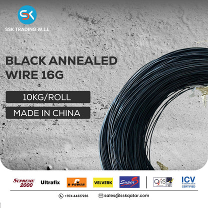 Black Annealed Wire 16Gauge