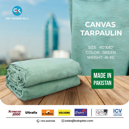 Canvas Tarpaulin 40x40