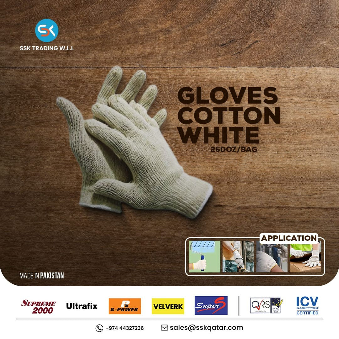 Cotton gloves