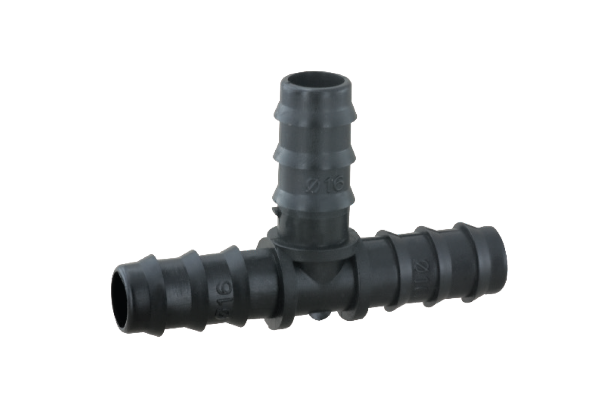 DRIP IRRIGATION BARBED TEE