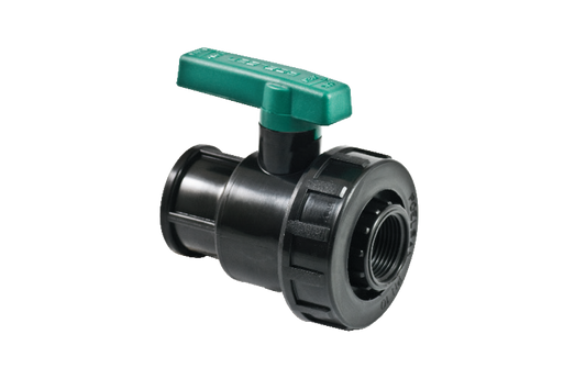 GREEN SERIES BALL VALVE FEMALE-FEMALE