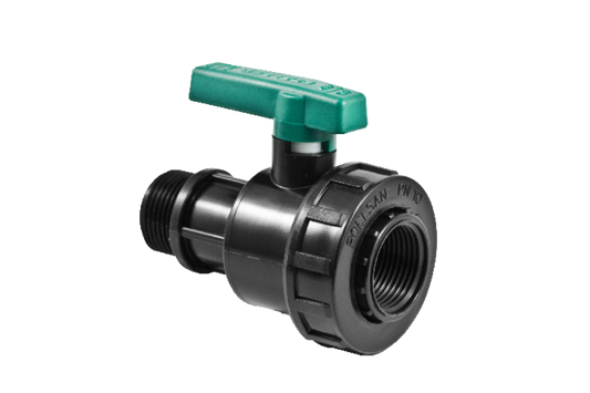 GREEN SERIES BALL VALVE MALE - FEMALE
