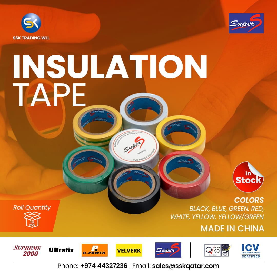 SuperS Insulation Tape Black