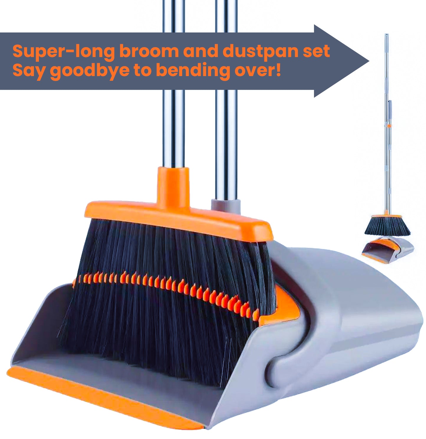 Kens Clean Dustpan and Broom Set