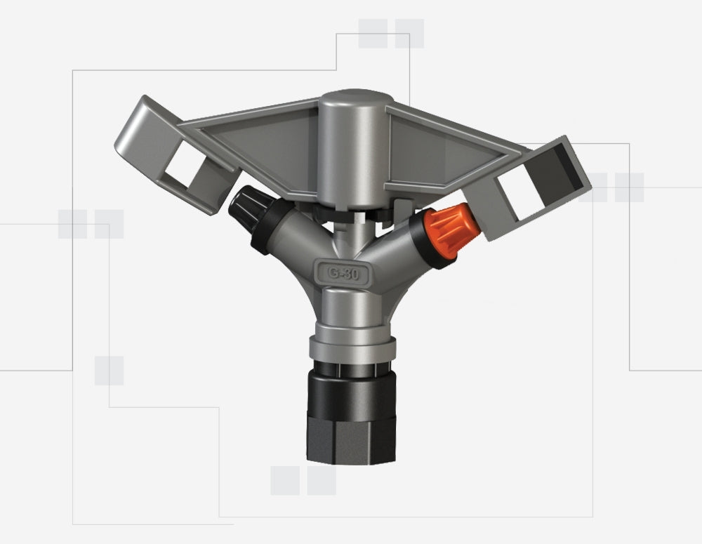 Karbir G30 Turbo sprinkler gear drive irrigation supplier in Qatar