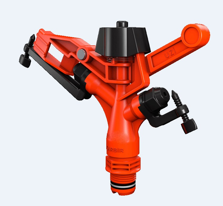 Karbir Orange full circle impact sprinkler supplier in Qatar