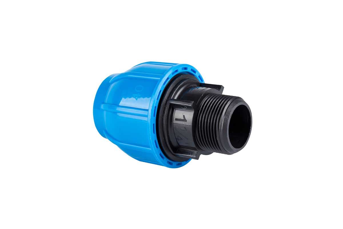 Male Adaptor PN16 compression pipe fitting supplier in Qatar