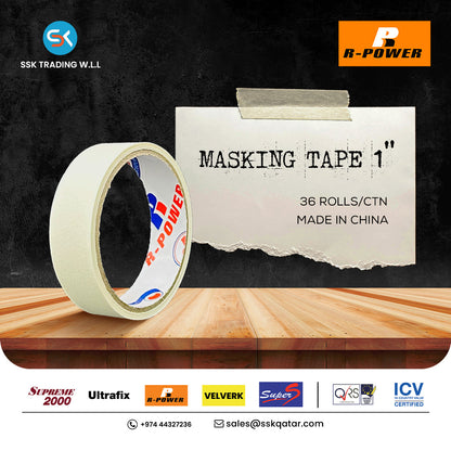 R-Power Masking Tape 1"