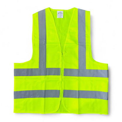 R-Power Safety Vest 120GSM High Visibility with Zipper R3102