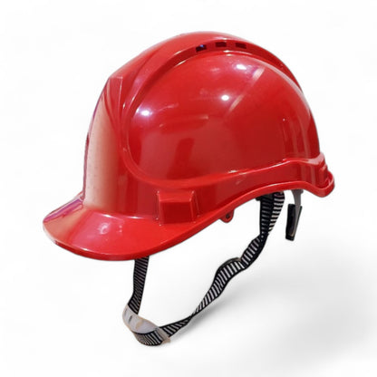 R-Power Safety Helmet Ventilated with Rachet Red R1023A