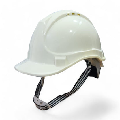 R-Power Safety Helmet Ventilated with Rachet White R1023A