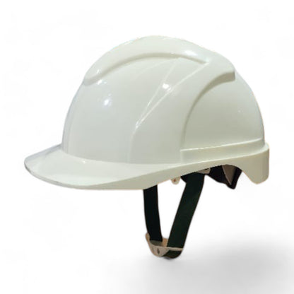 R-Power Safety Helmet with Rachet White R1029