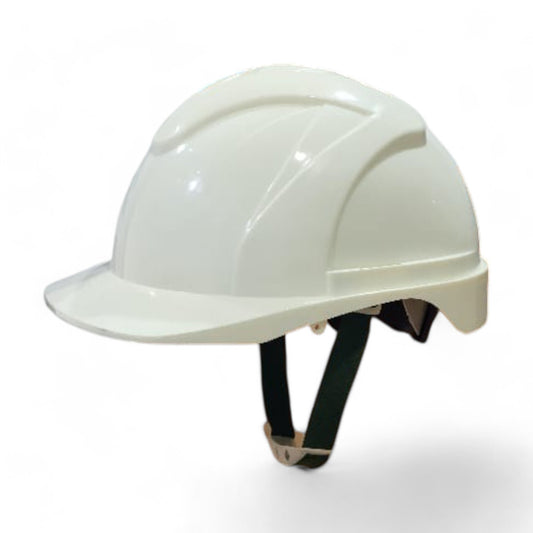 R-Power Safety Helmet with Rachet White R1029