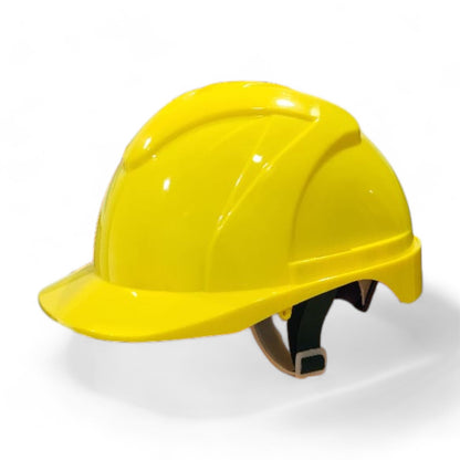 R-Power Safety Helmet with Rachet Yellow R1029