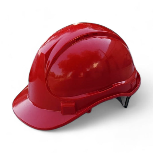 R-Power Safety Helmet Ventilated Red R1023P