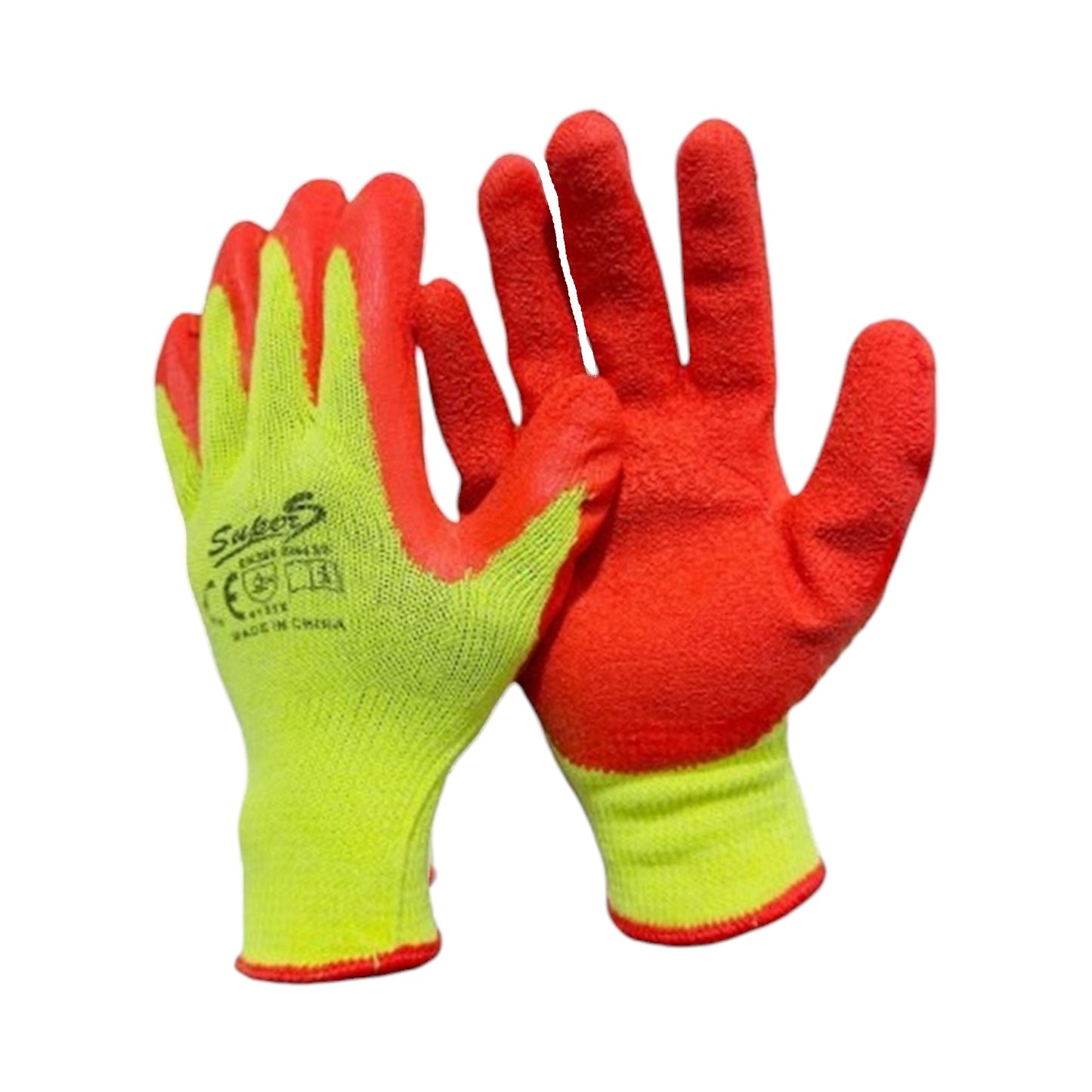 SuperS Latex Gloves Orange