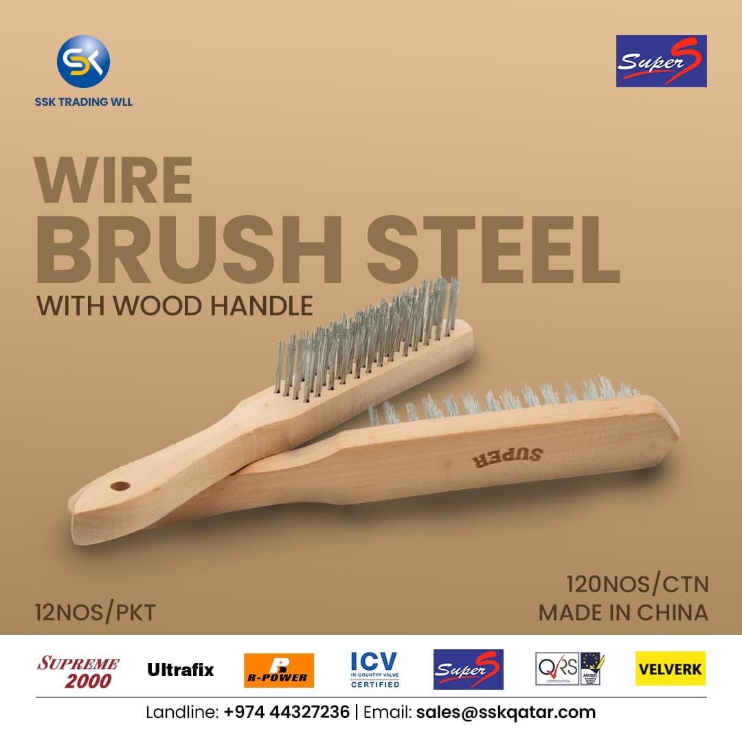 SuperS Steel Wire Brush