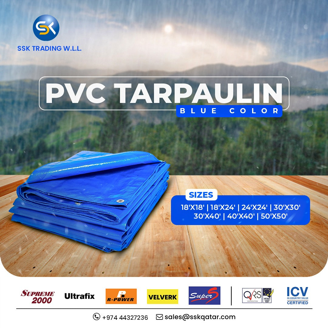 Tarpaulin 18x18 Blue