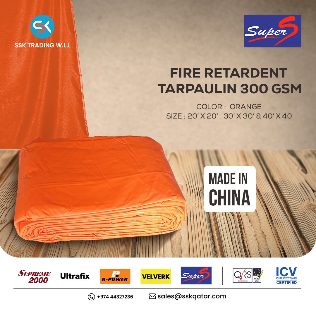 Tarpaulin 20x20 Fire Retardant