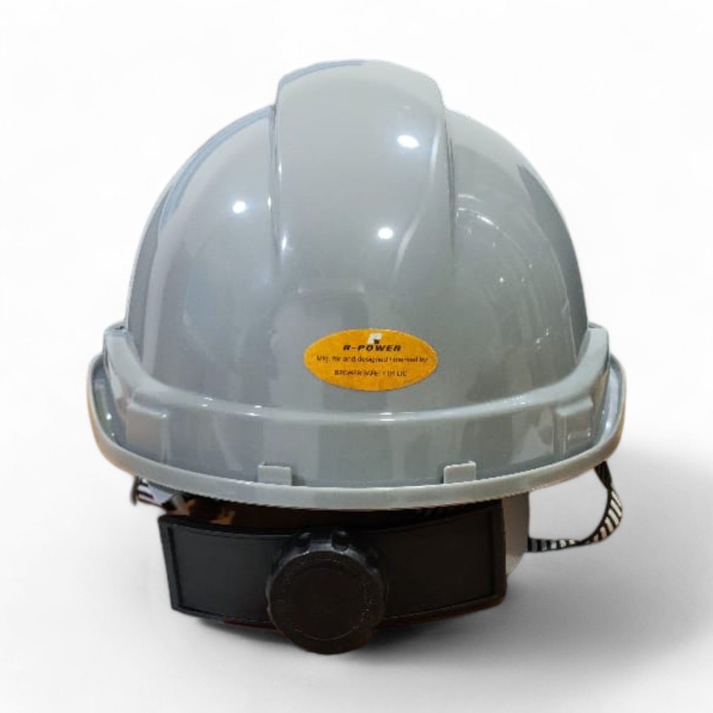 R-Power Safety Helmet Ventilated with Rachet Grey R1023A