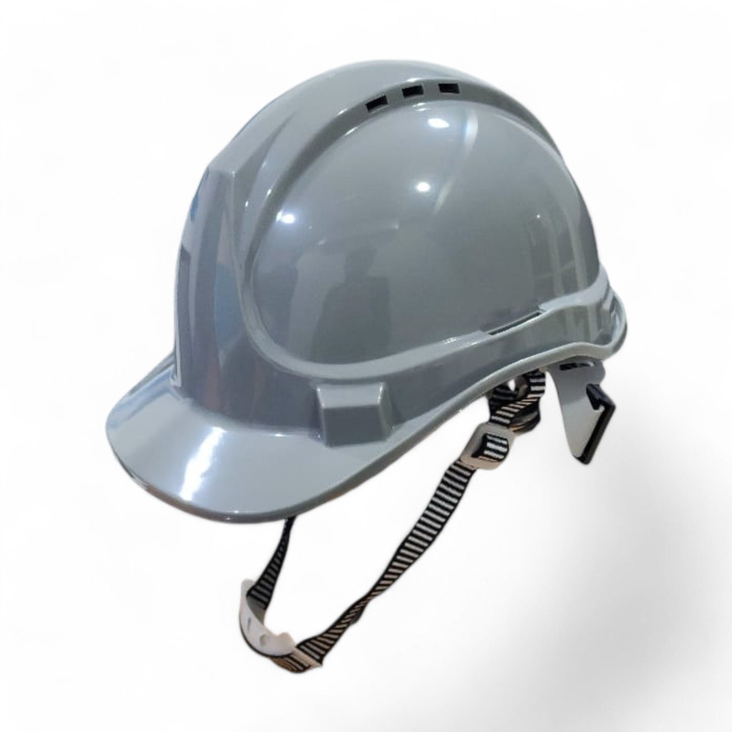 R-Power Safety Helmet Ventilated with Rachet Grey R1023A