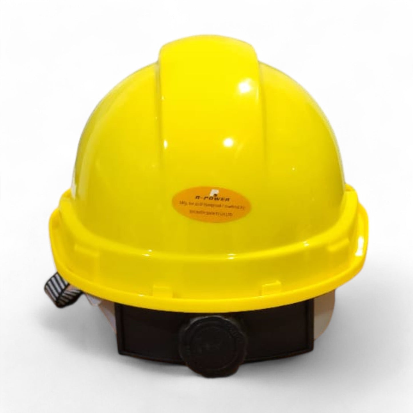 R-Power Safety Helmet Ventilated with Rachet Yellow R1023A