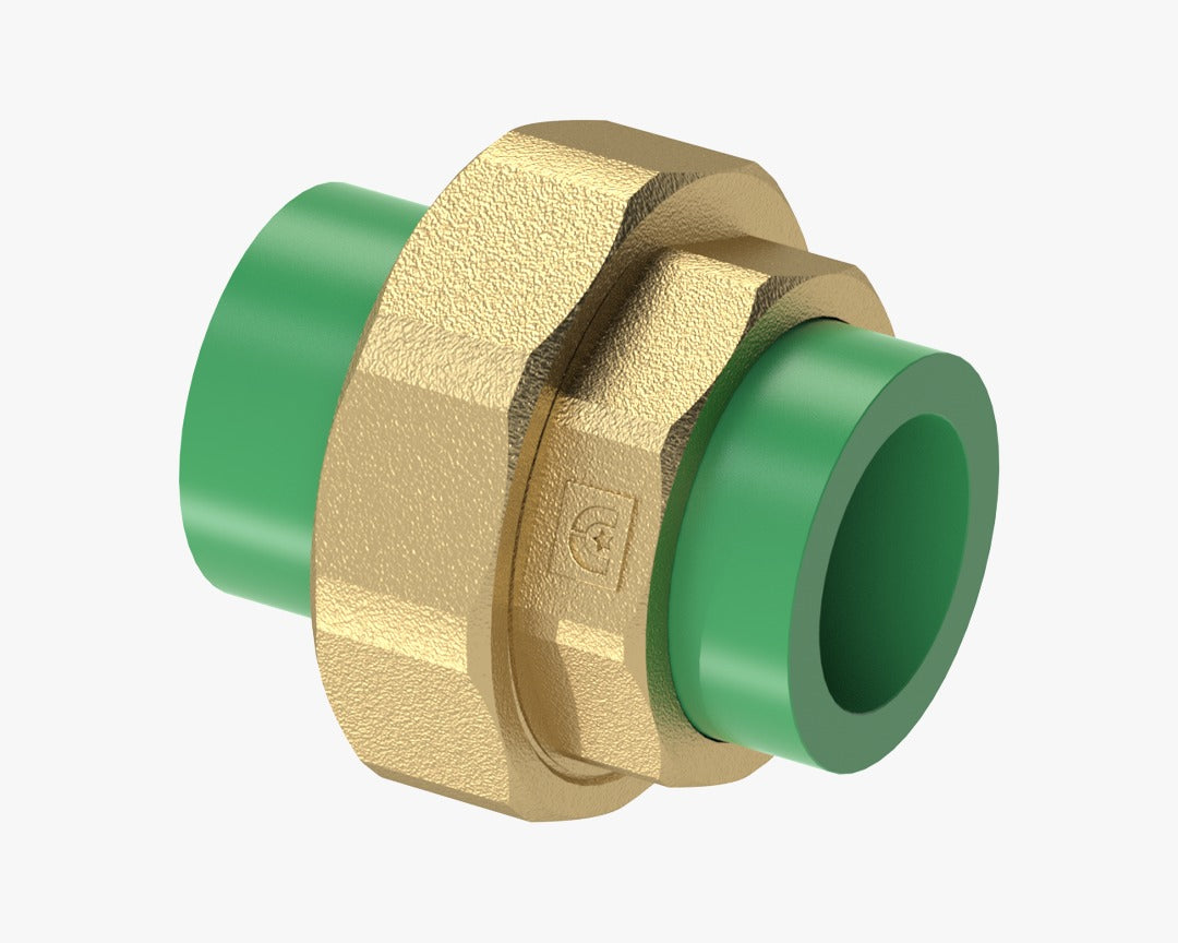 PPR Union Adaptor Brass Green Qatar
