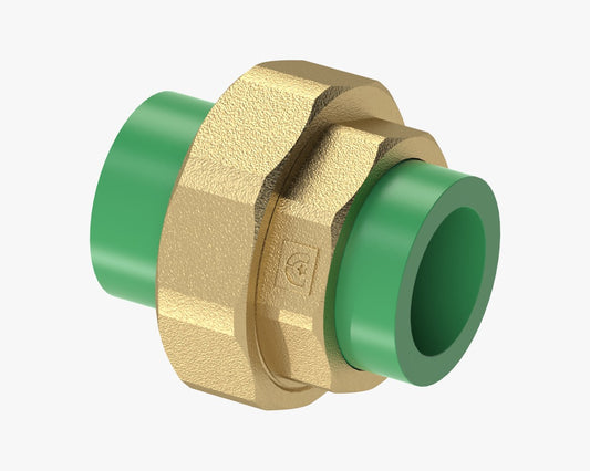 PPR Union Adaptor Brass Green Qatar